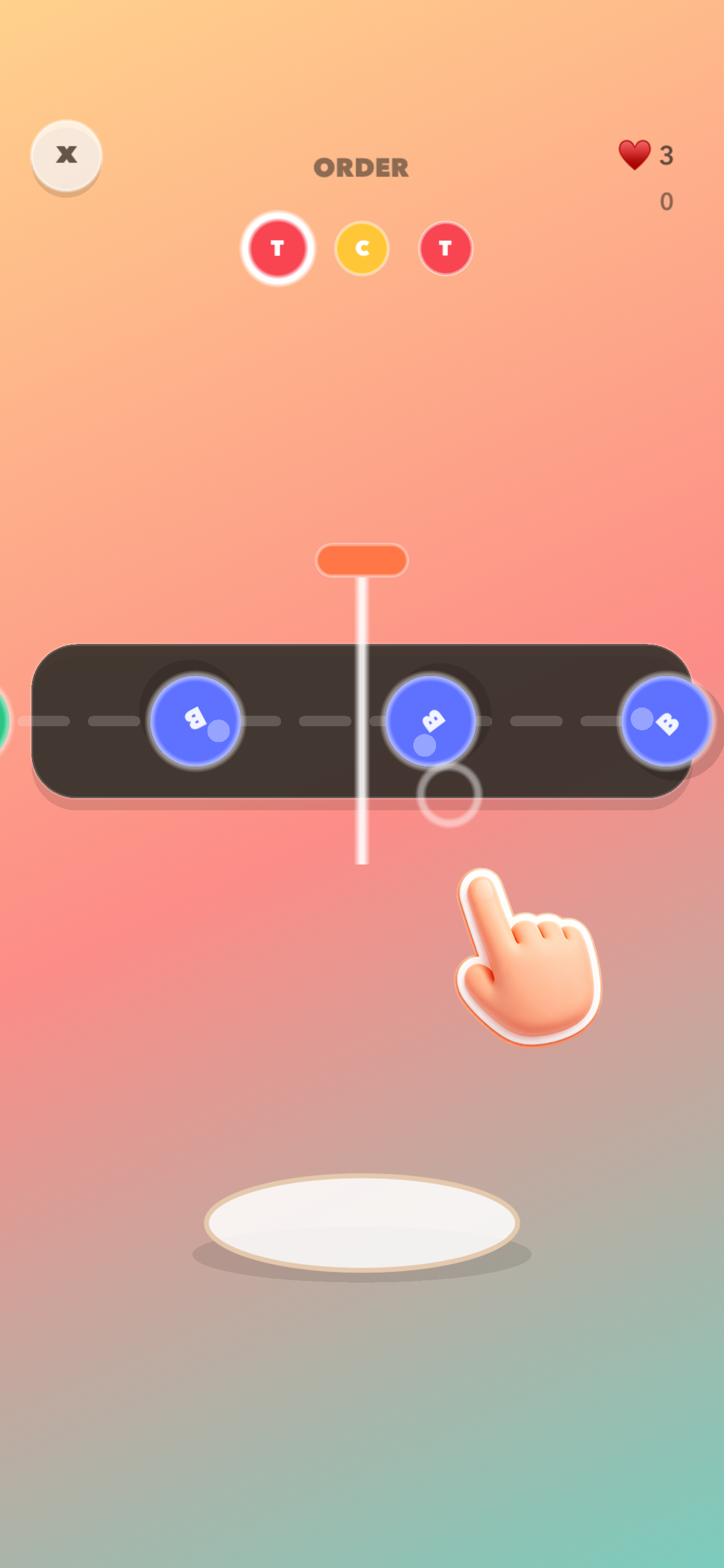 Snack Snip gameplay screen